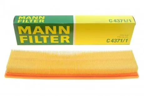 Фільтр повітряний Citroen Berlingo/Peugeot Partner 1.6i 16V 08- -FILTER MANN C 4371/1