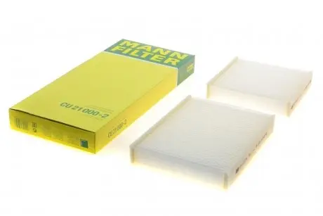 Фильтр салона Citroen C3/C4/Peugeot 207/208 09- (к-кт 2шт.) -FILTER MANN CU 21 000-2