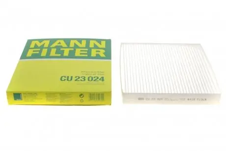 Фільтр салону Hyundai Santa Fe IV/Tucson III/Kia Sorento IV/V 18- -FILTER MANN CU 23 024