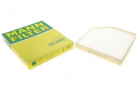 Фільтр салону Audi A4/A6 1.8-4.2TFSI 07- -FILTER MANN CU 2450
