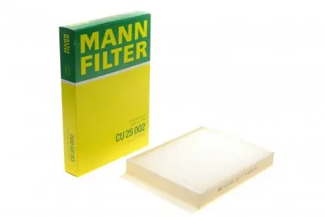 Фильтр салона MB C-class (W205)/E-class (W213)/G-class (W463)/M-class (W166) 1.6-5.5 11- -FILTER MANN CU 25 002