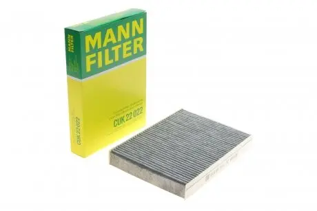 Фильтр салона Fiat 500L/500X 12-/Jeep Compass/Renegade 17- (угольный) -FILTER MANN CUK 22 022