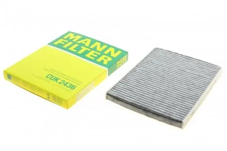 Фильтр салона Ford Fiesta 1.0-1.6TDCI 08- (угольный) -FILTER MANN CUK 2436