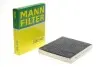 Фільтр салону Chevrolet Aveo (T300) 11-/ Opel Astra J 09- (вугільний) -FILTER MANN CUK 2442 (фото 1)