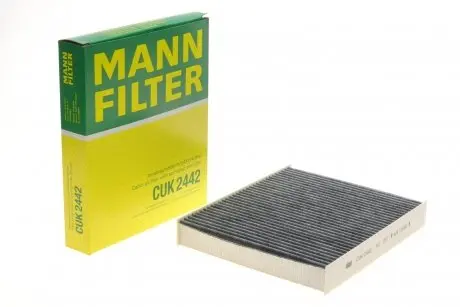 Фильтр салона Chevrolet Aveo (T300) 11-/ Opel Astra J 09- (угольный)) -FILTER MANN CUK 2442