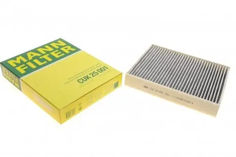 Фільтр салону BMW 3 (F30/F80) 1.6-4.0D 11- (вугільний) -FILTER MANN CUK 25 001