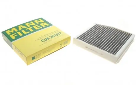 Фильтр салона MB A-class (W176)/B (W246/W242) 11-/Infiniti Q30 15-(угольный)) -FILTER MANN CUK 26 007