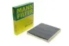 Фільтр салону VW Golf 1.2-1.4TSI/1.6-2.0TDI 12- (вугільний) -FILTER MANN CUK 26 009 (фото 1)