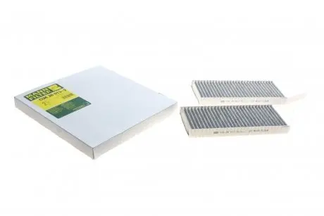 Фильтр салона Renault Latitude 2.0/3.0dCi 10-(угольный) (к-кт 2 шт.).) -FILTER MANN CUK 26 013-2