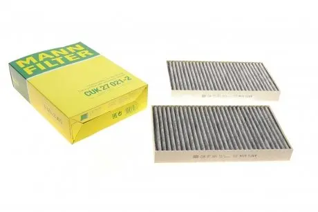 Фильтр салона MB S-class (W222/C217) 13-(угольный) (к-кт 2шт.) -FILTER MANN CUK 27 021-2
