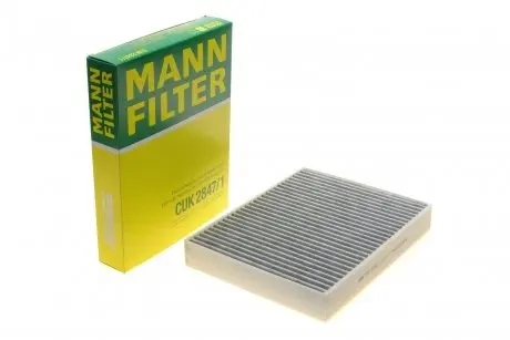 Фільтр салону Porsche Cayenne/VW Touareg 3.0D-4.8 10- (вугільний) -FILTER MANN CUK 2847/1