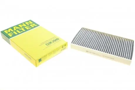 Фильтр салона Citroen C2/C3/C4/Peugeot 307/308 00- (угольный)) -FILTER MANN CUK 2940
