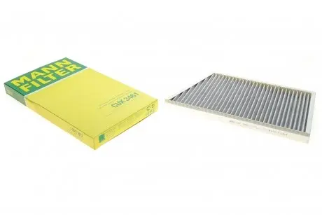 Фильтр салона MB C-class (W203) 00-07 (угольный)) -FILTER MANN CUK 3461