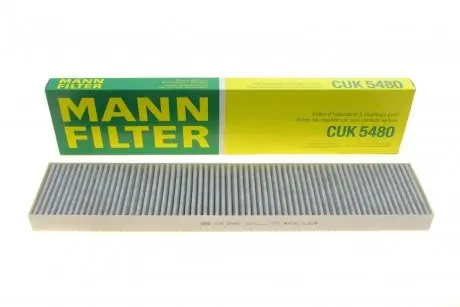 Фильтр салона VW Sharan/Ford Galaxy 95-10 (угольный)) -FILTER MANN CUK 5480