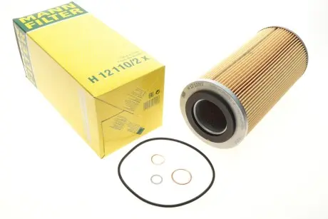 Фільтр масляний MB Integro 7.2D 06-/Man A22 12.8D 09-/A39 12.0D 04- -FILTER MANN H 12 110/2 X