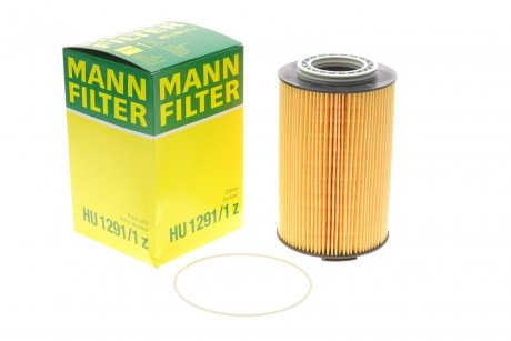 Фильтр масляный Man Lions/TGS 10.5-12.5 06- -FILTER MANN HU 1291/1 Z (фото 1)