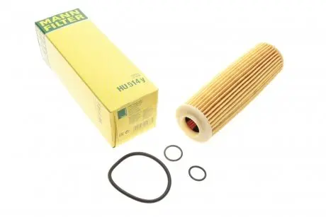 Фильтр масляный MB E-class (W212/C207)/C-class (W204/C204) 1.8 07- -FILTER MANN HU 514 Y