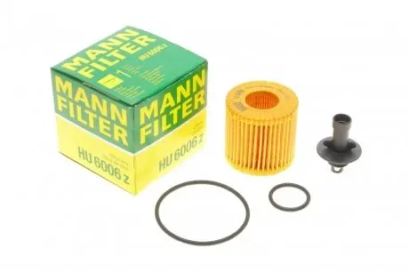 Фильтр масляный Toyota Rav4/Avensis/Land Cruiser 1.6i-2.8D 08- -FILTER MANN HU 6006 Z