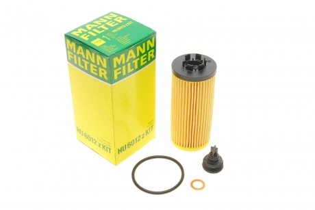 Фильтр масляный BMW X1 (F48)/1 (F40) /2 (F45/F46) 1.5-2.0 14- (B38/B47/B48) -FILTER MANN HU 6012 Z KIT