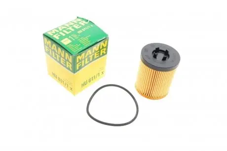 Фільтр масляний Opel Omega B 2.5/3.0i/Astra G 1.8i 95-05 -FILTER MANN HU 611/1 X