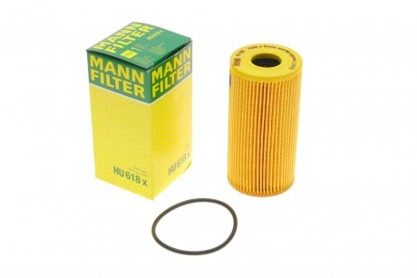 Фильтр масляный Renault Master II/Opel Movano 2.0dCi/2.5dCi 06- -FILTER MANN HU 618 X (фото 1)