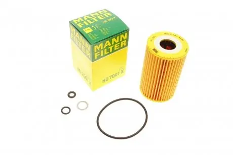 Фільтр масляний Kia Ceed 1.6CRDi 06- -FILTER MANN HU 7001 X