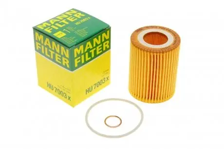 Фильтр масляный BMW 3 (F30/F31) 316/320i12- N13 -FILTER MANN HU 7003 X