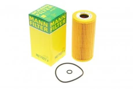 Фільтр масляний Hyundai Santa Fe/Kia Sorento 2.0/2.2 CRDi 09- -FILTER MANN HU 7027 Z