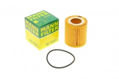 Фильтр масляный Citroen Berlingo/Jumpy/Peugeot Expert/Partner 1.5 BlueHDi 15- -FILTER MANN HU 7032 Z