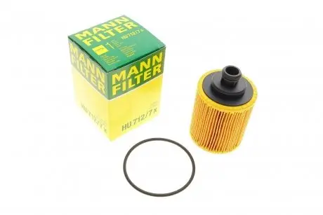 Фільтр масляний Opel Combo / Fiat Doblo 1.3JTD/ CDTI 04- (UFI) -FILTER MANN HU 712/7 X
