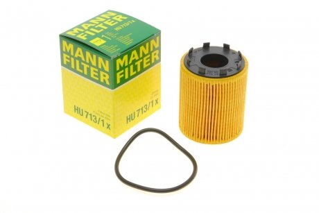 Фильтр масляный Opel Combo / Fiat Doblo 1.3JTD/ CDTI 04- -FILTER MANN HU 713/1 X (фото 1)