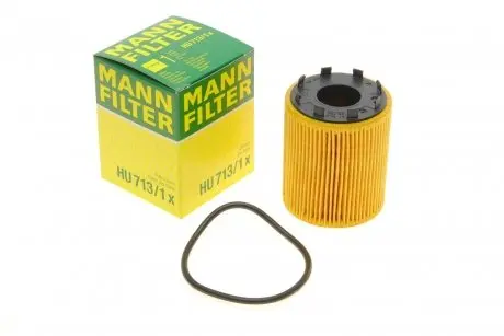 Фільтр масляний Opel Combo / Fiat Doblo 1.3JTD/ CDTI 04- -FILTER MANN HU 713/1 X