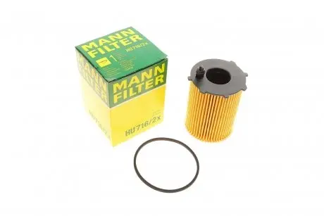 Фильтр масляный Fiat Scudo/Citroen Berlingo 1.6JTD/HDI 07- -FILTER MANN HU 716/2 X
