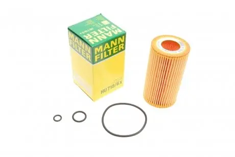 Фільтр масляний Honda Accord 2.2 D 03-08/CR-V 2.2 D 05-06 -FILTER MANN HU 718/6 X