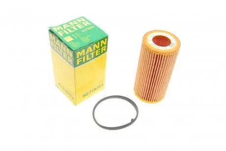 Фильтр масляный VW Passat 2.0 TFSI -FILTER MANN HU 719/6 X