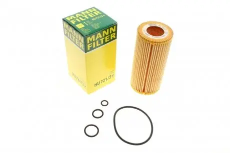 Фильтр масляный MB S-class (W220/W221/W222/C217) 5.5-6.0AMG 02- -FILTER MANN HU 721/3 X