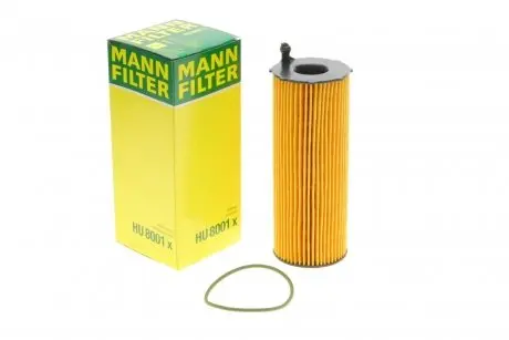 Фильтр масляный Audi/Porsche/VW 2.7-6.0D 03- -FILTER MANN HU 8001 X