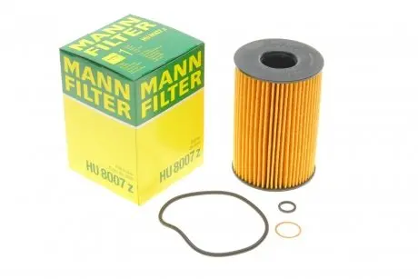 Фільтр масляний BMW 5 (F10)/7 (F01/F02/F03/F04)/X5 (F15/F85) 5.0 10- N63/S63 -FILTER MANN HU 8007 Z