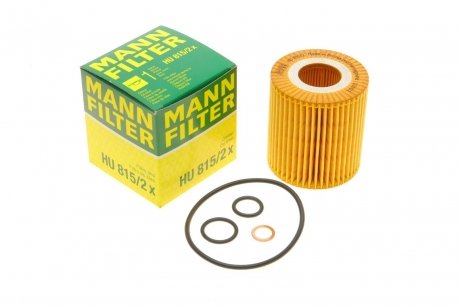 Фильтр масляный BMW 3 (E46/E90) /5 (E60) 1.6/2.0/1.8/2.0 N42/N43/N45/N46 -FILTER MANN HU 815/2 X