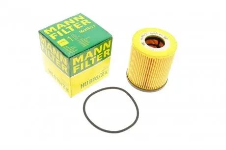 Фільтр масляний MINI Cooper 1.6i 01-07/Fiat Tipo 1.6i 15- -FILTER MANN HU 816/2 X