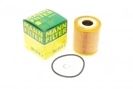 Фильтр масла BMW 3 (E46)/5 (E39)/7 (E38) 3.0D 94-07 (M57) -FILTER MANN HU 818 X