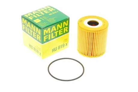 Фильтр масляный Volvo XC90 2.5T -FILTER MANN HU 819 X