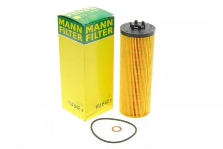 Фільтр масляний VW Passat/Audi A4/A6 2.5 TDI 97-05 -FILTER MANN HU 842 X