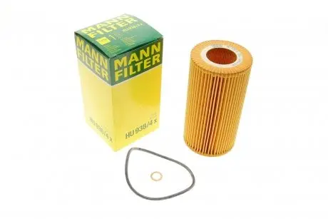 Фільтр масляний BMW 5 (E34/E39)/7 (E32/E38)/8 (E31)/X5 (E53) -03 M60/M62/M73/S62 -FILTER MANN HU 938/4 X