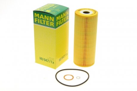 Фільтр масляний MB 917 -FILTER MANN HU 947/1 X (фото 1)