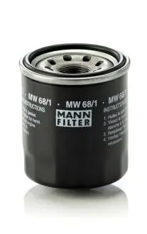 Фільтр масляний MANN Mw68/1