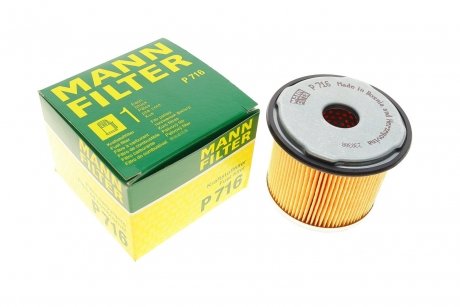 Фільтр паливний Fiat Scudo 1.9TD 85-06 -FILTER MANN P 716