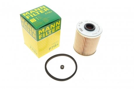 Фільтр паливний Renault Master/Opel Movano/Nissan Interstar 1.9-3.0 dCI/CDTI 01- -FILTER MANN P 718 X (фото 1)