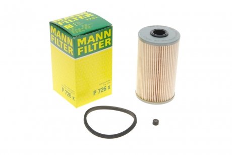 Фільтр паливний Renault Trafic/Master 1.9-2.5TDCi 00- -FILTER MANN P 726 X