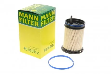 Фильтр топливный Audi A6 2.0 TDI 13-18/ Q7/Q8 3.0 TDI 15- -FILTER MANN PU 10 011 Z